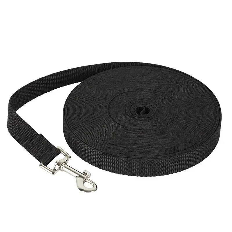Nylon Extra Long Pet Leash Durable Dog Lead For Dog Recall Training Extended Length Anti Tangle Heavy Duty Pet Leash Outdoor